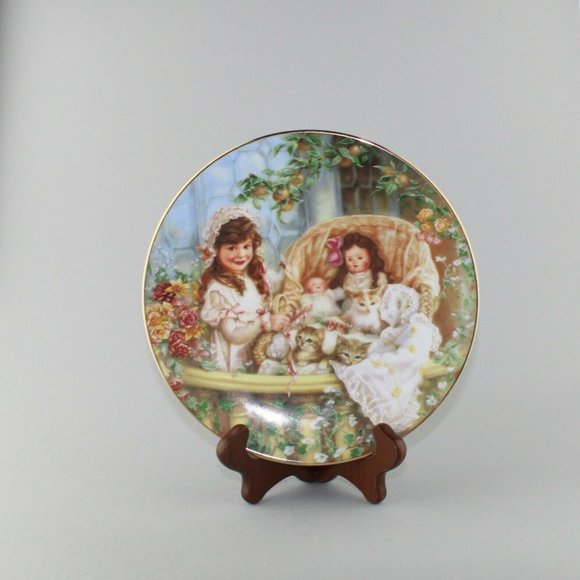 "Cats In The Cradle" Collectors Plate - Picture 1 of 12